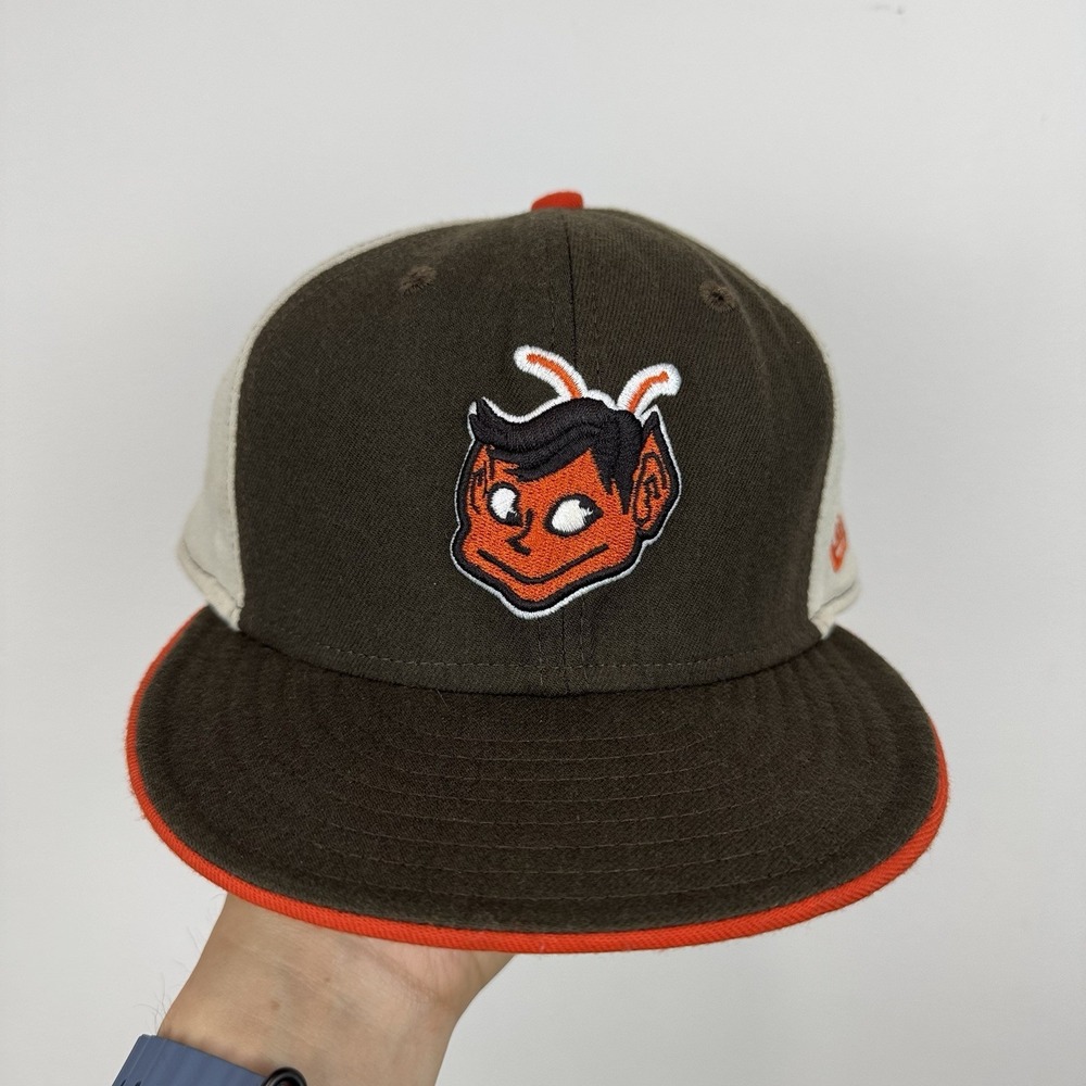 New Era 59Fifty Baltimore Orioles Cooperstown Collection Fitted Hat 8 1/4 Brown